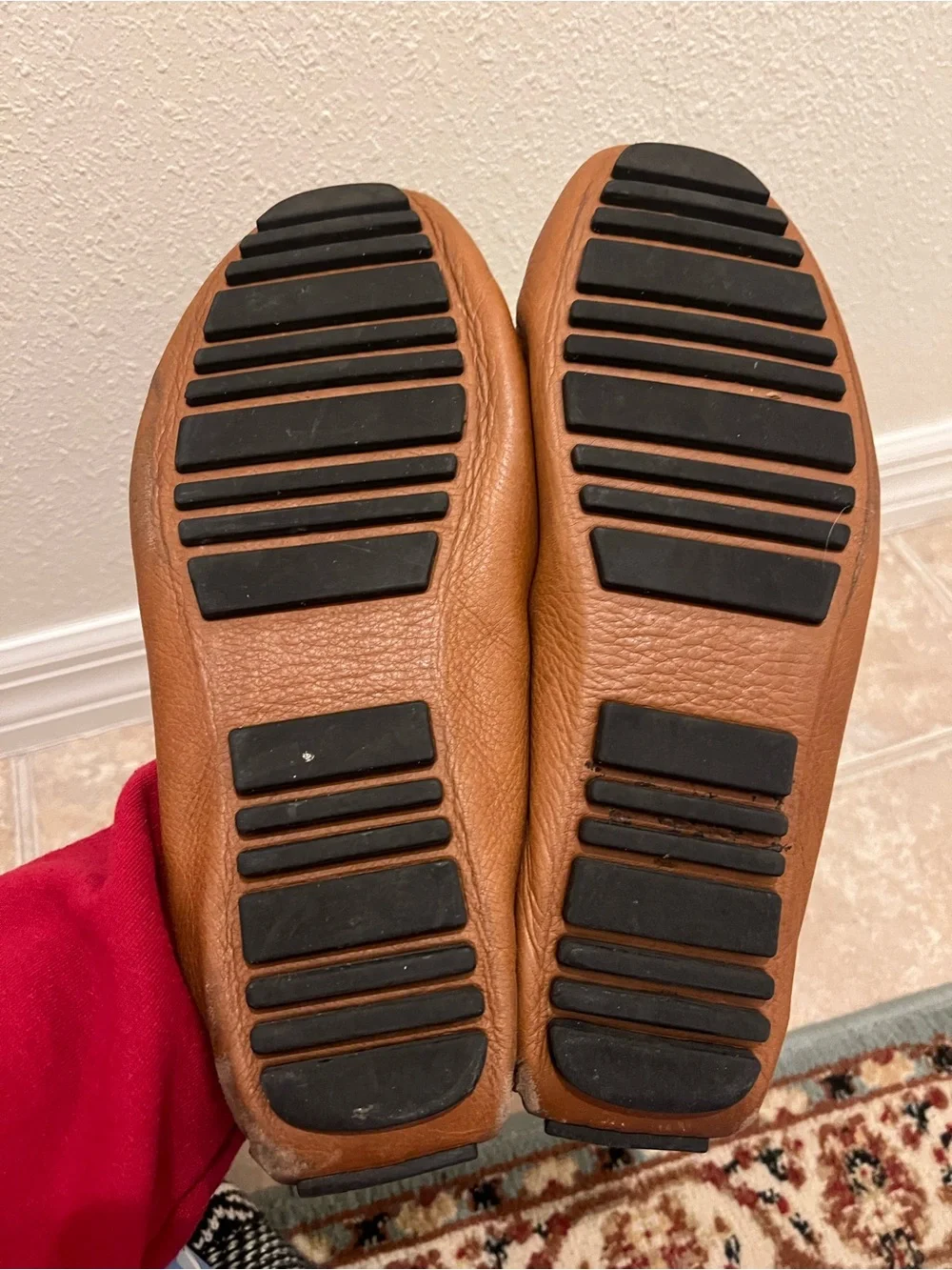 Nordstrom tan pebbled